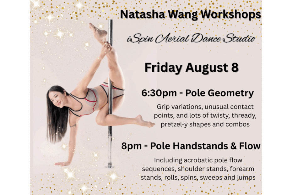 iSpin Workshop with Global Pole Superstar Natasha Wong